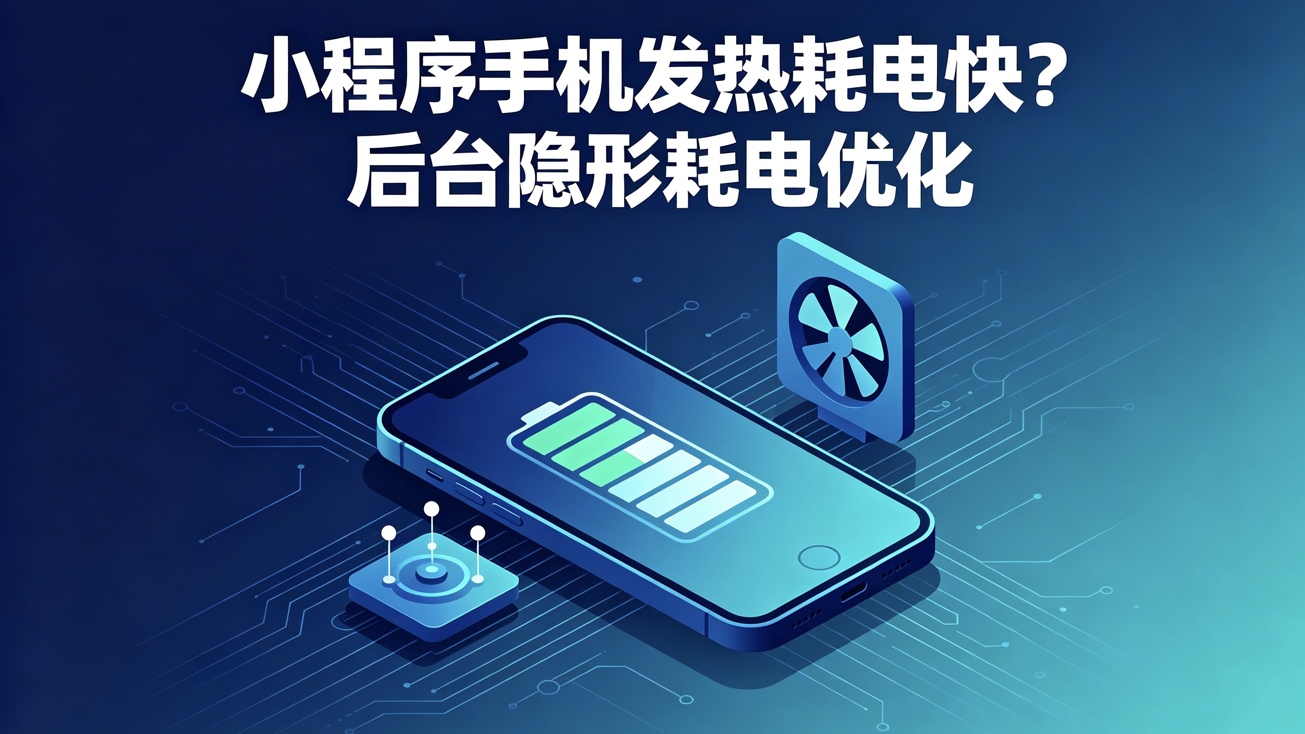 小程序手机发热耗电快?后台隐形耗电优化